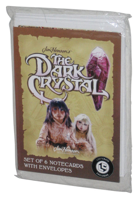 The Dark Crystal Set of 6 Notecards with Envelopes - (Loot Crate Exclusive)