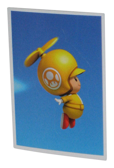 Nintendo New Super Mario Bros. Wii (2011) Enterplay Yellow Toad Mini Sticker 141