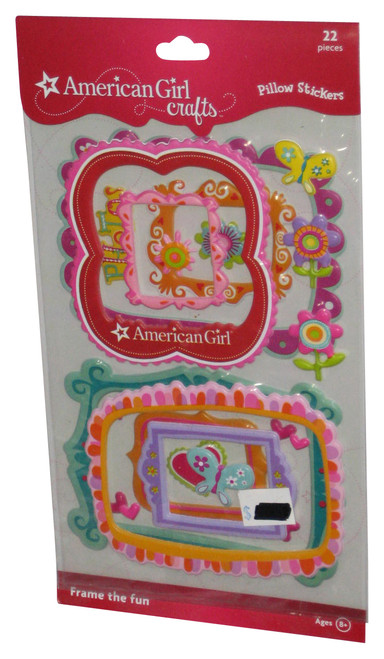 American Girl Crafts Photo Frame The Fun Pillow Stickers