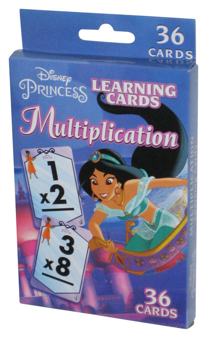 Disney Princess Math Multiplication (2018) Bendon Learning Cards