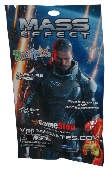 Mass Effect Minimates (2014) Gamestop Video Game 2-Inch Figure