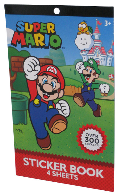 Nintendo Super Mario Bros. (2008) Innovative Sticker Book - (Over 300 Stickers)