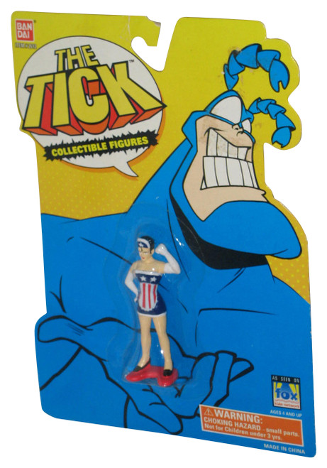 The Tick Collectible American Maid (1994) Bandai Mini Figure - (Minor Wear)