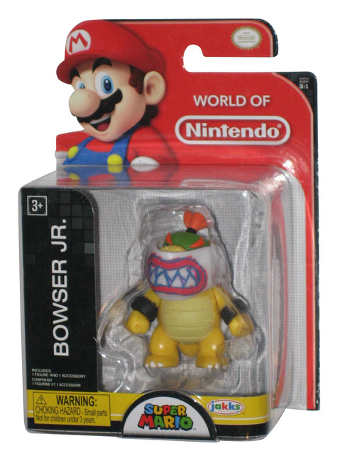 World of Nintendo Super Mario Bros. Bowser Jr. Jakks Pacific Figure