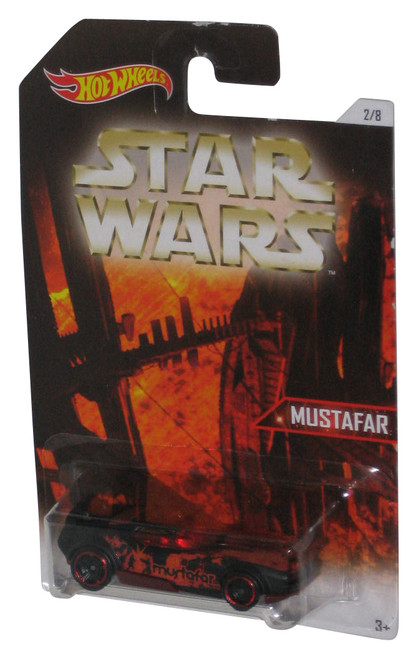 Star Wars Hot Wheels (2015) Mustafar Fast Fish Toy Car 2/8 - (Very Minor Shelf Wear)