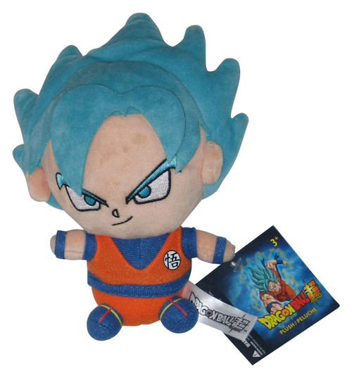 Dragon Ball Super Saiyan Son Goku Blue Plush Toei 8-Inch Plush