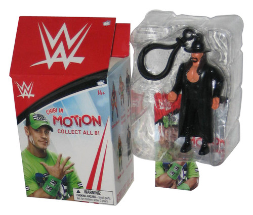 WWE Wrestling The Undertaker Chibi In Motion Bullsi Toy Mini Figure Keychain