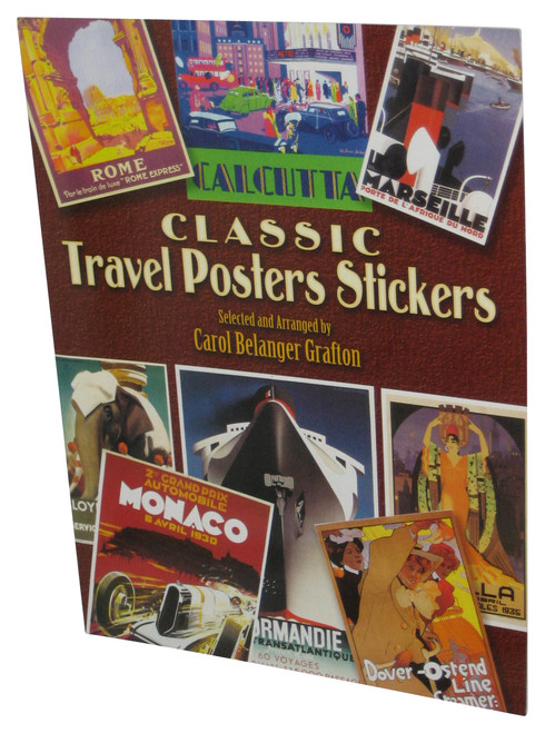 Classic Travel Posters Stickers (2006) Dover Paperback Book
