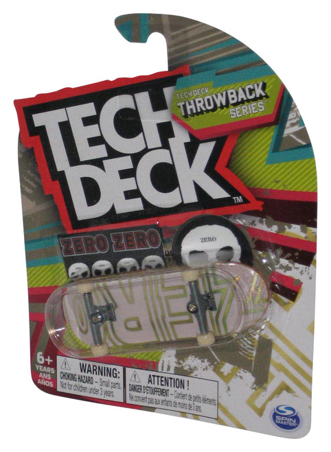 Tech Deck Zero Throwback Series Pink Ultra Rare Mini Toy Fingerboard Skateboard