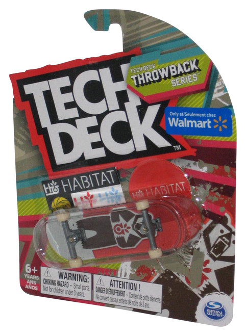 Tech Deck Habitat Throwback Series Mini Toy Fingerboard Skateboard
