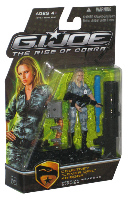 GI Joe Rise of Cobra Courtney "Cover Girl" Krieger Special Weapons Officer (2008) Hasbro Figure