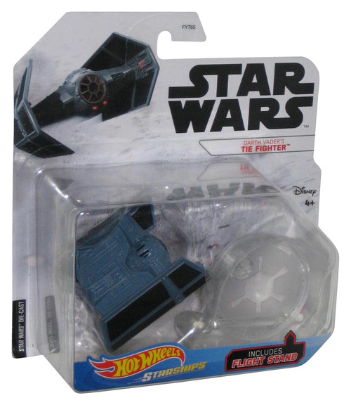 Star Wars Darth Vader's TIE Fighter (2019) Hot Wheels Starships Toy Vehicle