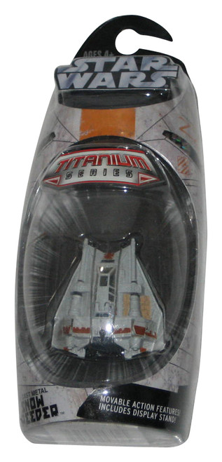 Star Wars Titanium Series (2005) Snow Speeder Die Cast Toy Vehicle