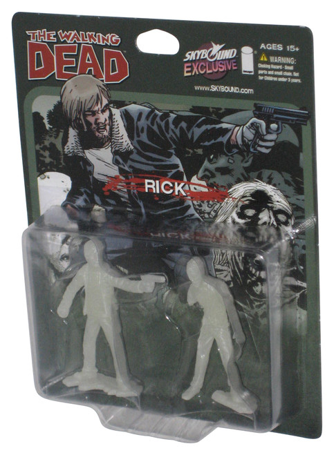The Walking Dead TV Series Rick Skybound Exclusive Clear Figure Set