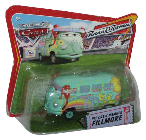 Disney Cars Pit Crew Member Fillmore Race O Rama Toy Car - (Checkout Lane Short Card)