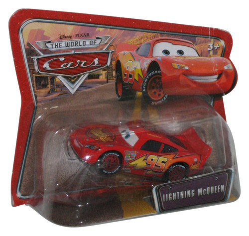 Disney Cars 2 Lightning McQueen Short Card Checkout Lane Mattel Car