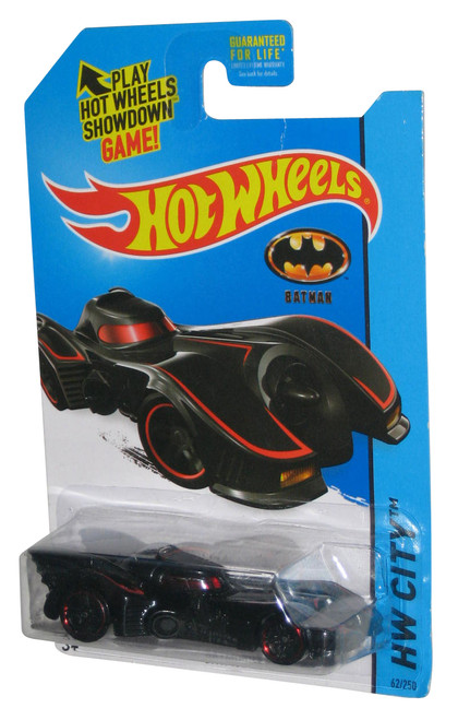 DC Comics Batman Hot Wheels HW City Batmobile Toy Car 62/250