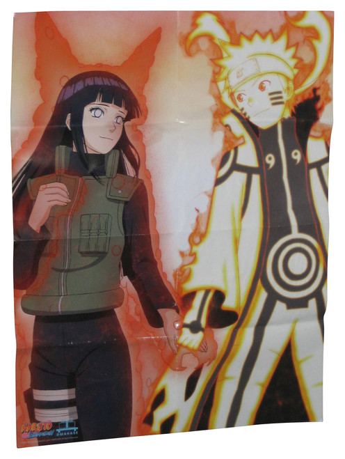 Naruto Shippuden Holding Hands With Hinata Omakase (2002) 23.5 x 17.5 Inch Poster