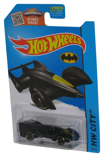 DC Batman HW City (2013) Batman Live Batmobile Black Toy Car 65/250