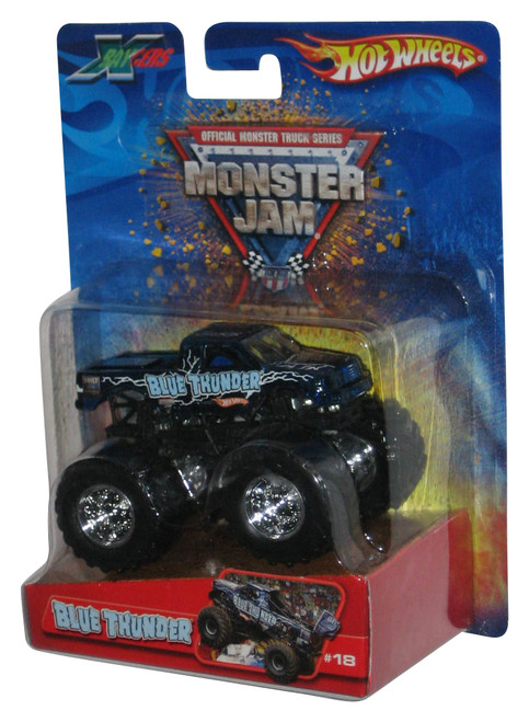 Hot Wheels Monster Jam (2006) Blue Thunder X-Raycers Truck #18