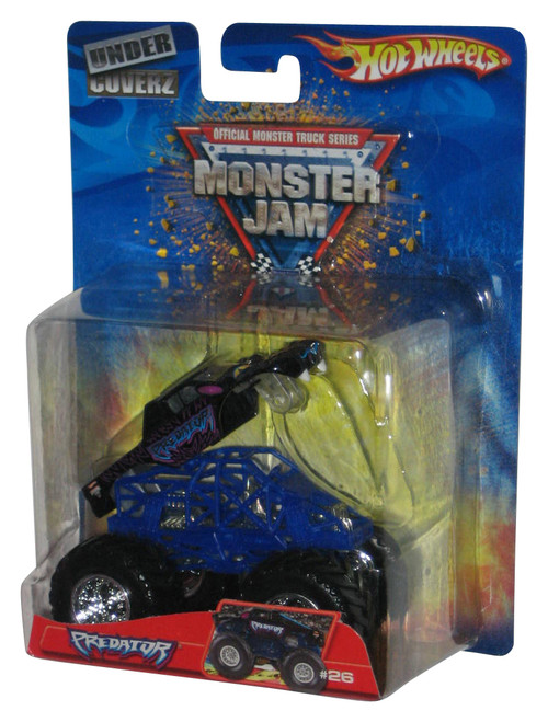 Hot Wheels Monster Jam (2006) Blue Predator Under Coverz Truck #26