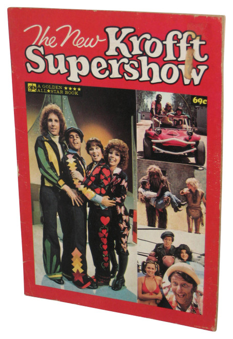 The New Krofft Supershow Golden All Star Book (1978) Paperback Book