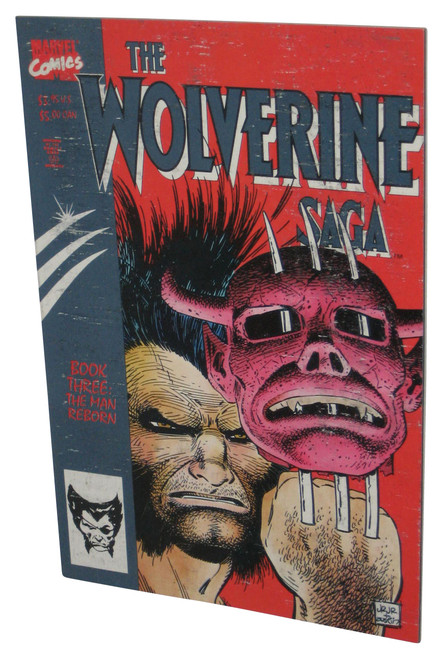 Marvel Comics The Wolverine Saga Book Three The Man Reborn Paperback Book
