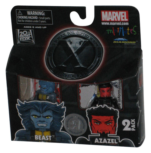 Marvel Minimates X-Men Beast & Azazel (2011) Diamond Select Figure Set - (Toys R Us Exclusive)