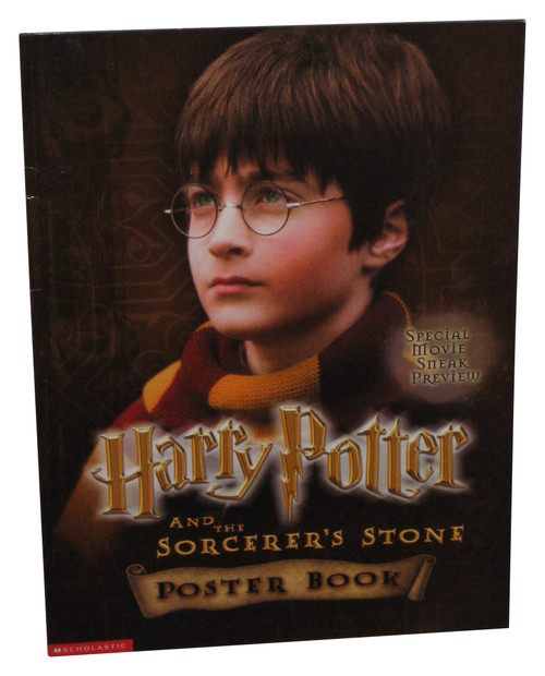 Harry Potter And The Sorcerer's Stone (2001) Scholastic Poster Book