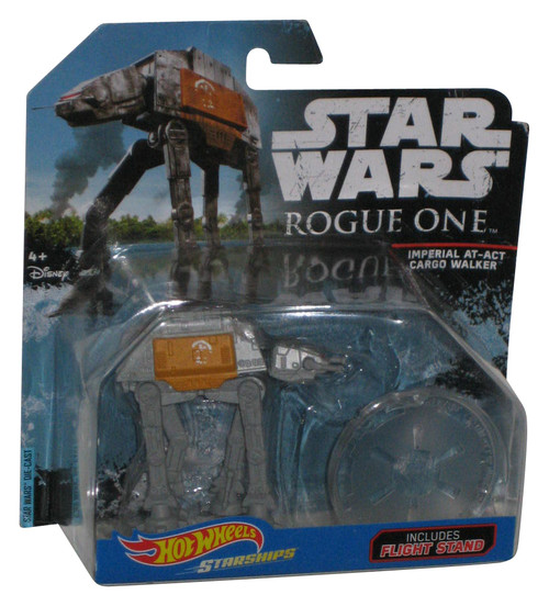 Star Wars Hot Wheels Rogue One Imperial AT-ACT Cargo Walker Starships Toy - (Minor Wear)