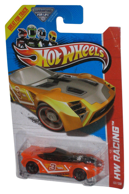 Hot Wheels HW Racing (2012) Orange Nerve Hammer Toy Car 132/250