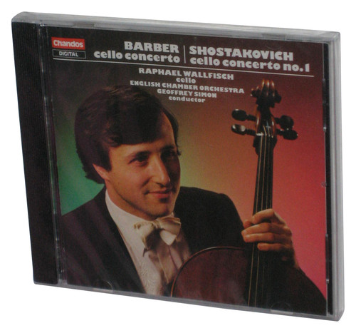 Barber & Shostakovich Cello Concertos Raphael Wallfisch (1983) Audio Music CD