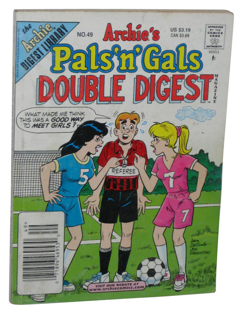 Archie Digest Library Pals 'n' Gals (2000) Paperback Book Issue #49