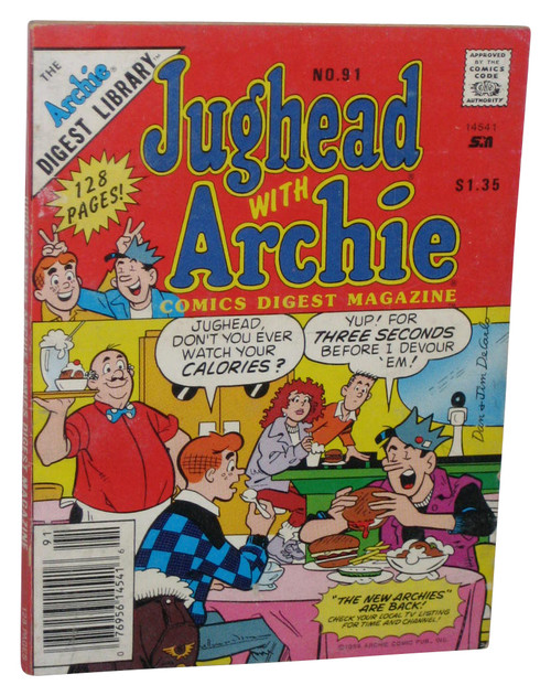 Archie Comics Jughead Digest Magazine Paperback Book Issue #91