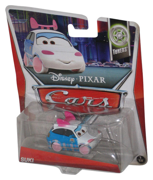 Disney Pixar Movie Cars Tuners (2012) Suki Die Cast Mattel Toy Car - (Damaged Blister Card)