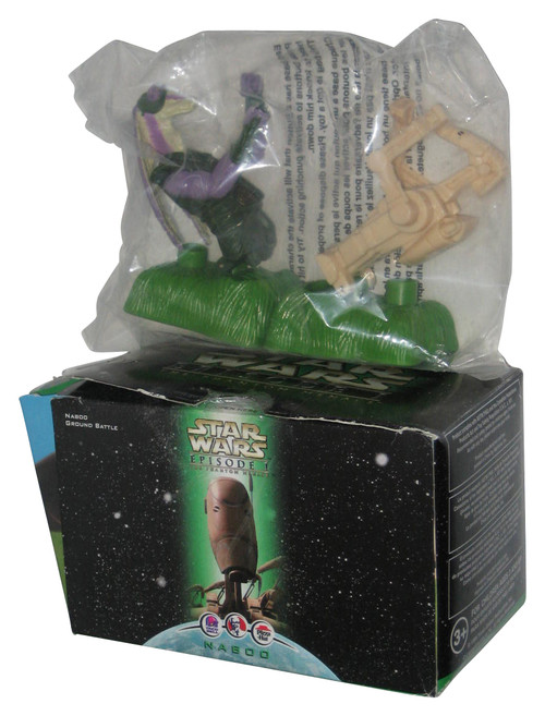 Star Wars Naboo Ground Battle Jar Jar Binks Droid (1999) Rock Em Sock Robots Toy