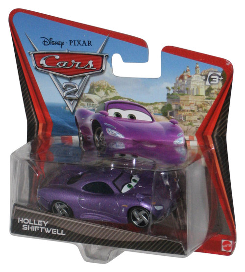 Disney Pixar Cars 2 Movie Checkout Lane Short Card Holley Shiftwell Die Cast Toy Car