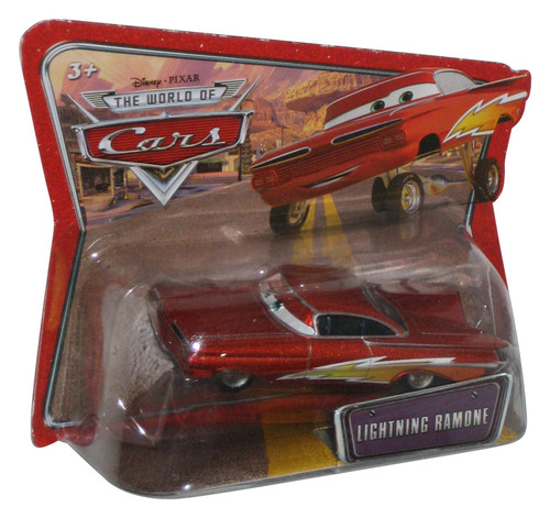 Disney Cars Red Lightning Ramone Checkout Lane Short Card Toy Car