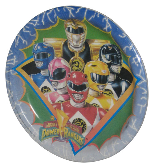 Power Rangers (1995) Saban James River Lunch Paper Plates Pack - (8 Plates)