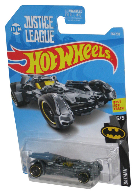 DC Batman Hot Wheels (2017) Justice League Batmobile 5/5 Toy Car 66/250