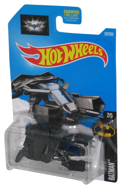 DC Batman Hot Wheels Showdown (2015) The Bat #2/5 Toy Car 227/250