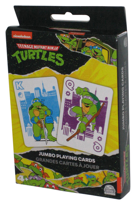Teenage Mutant Ninja Turtles Cardinal Games Jumbo Kids Playing Cards