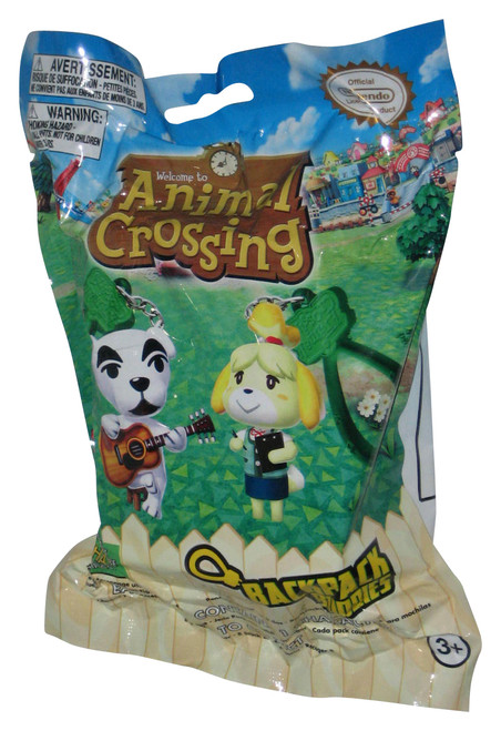 Animal Crossing Backpack Buddies Paladone Keychain - (1 Random Pack)