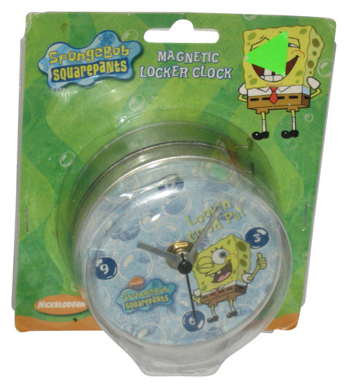 Spongebob Squarepants (2002) Starpoint Lookin Good Pal Magnetic Locker Clock - (Damaged Packaging)