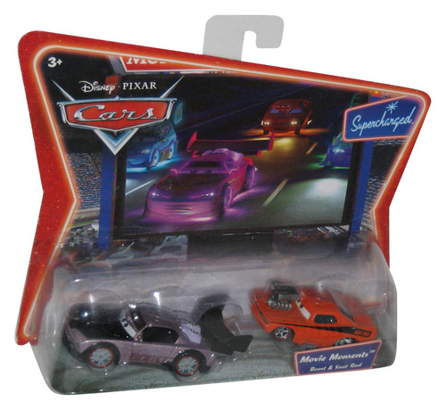 Disney Pixar Cars Movie Moments Boost & Snot Rod Supercharged Toy Car Set - (Small Dent)