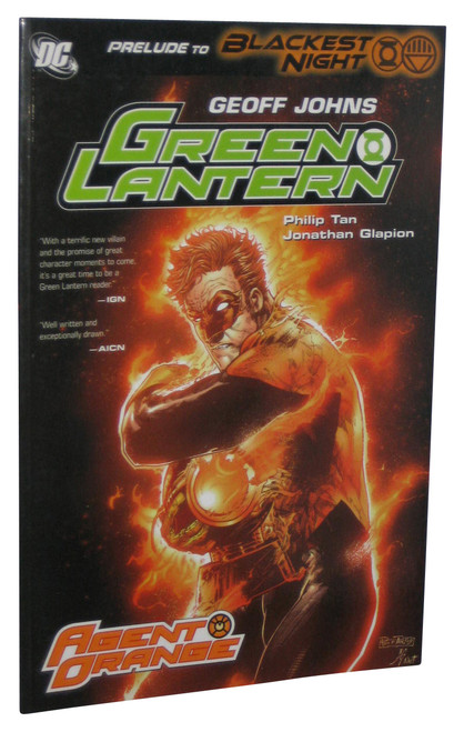DC Green Lantern Agent Orange Prelude To Blackest Night (2010) Paperback Book - (Geoff Johns)