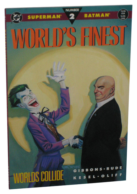 DC Superman & Batman World's Finest #2 Worlds Finest Paperback Book