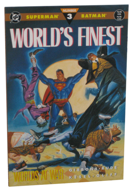 DC Superman & Batman World's Finest #3 Worlds At War Paperback Book