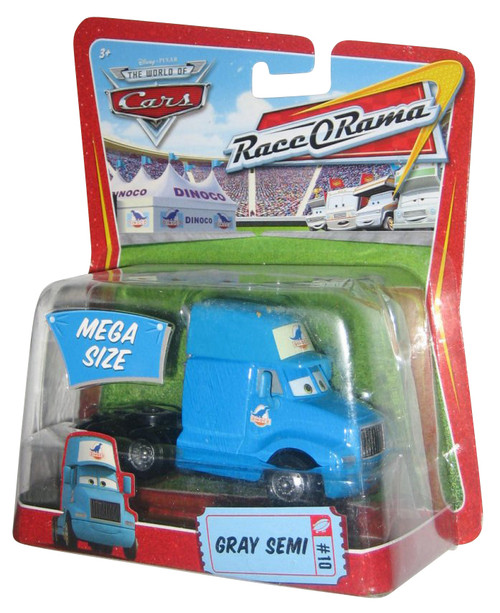 Disney Pixar Cars Movie Oversized Vehicle King's Gray Semi Die Cast Toy Car