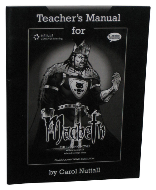 Macbeth Graphic Novel Classical Comics Teacher's Manual Heinle Paperback Book - (Carol Nuttall)